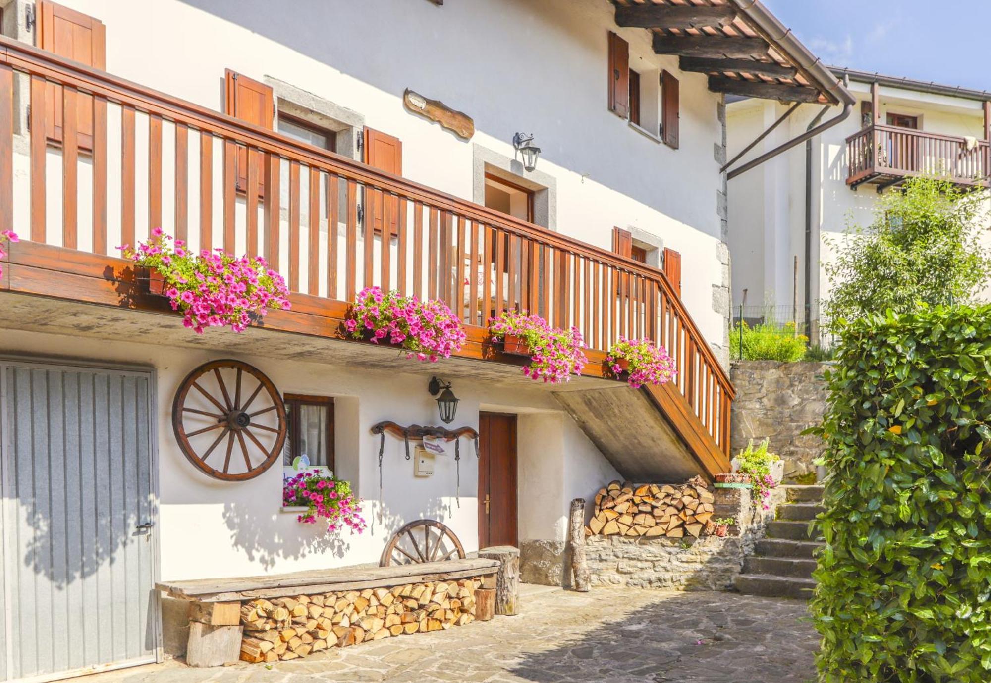 Villa Casa Cebajova Poesia à Tribil di Sopra Extérieur photo